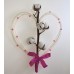 Fleur de coton en coeur